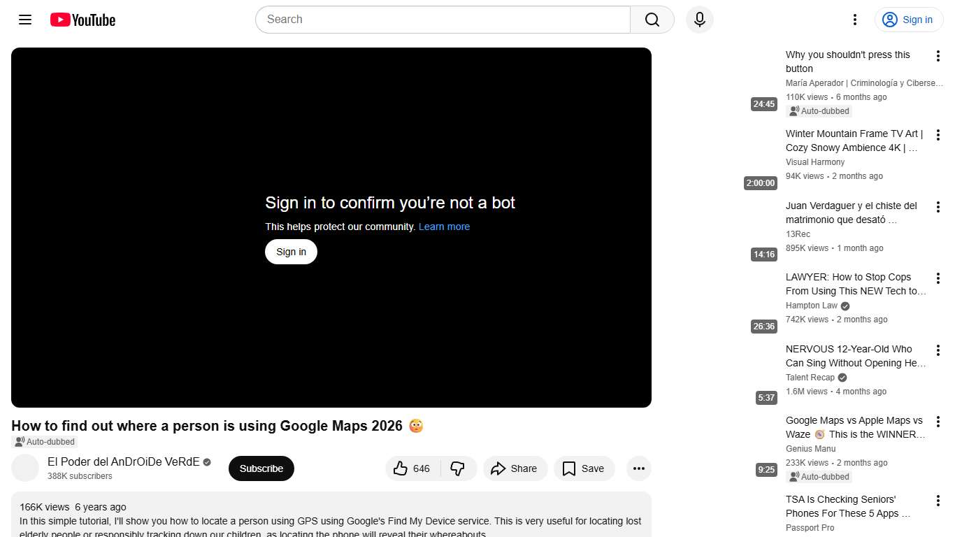 How to find out where a person is using Google Maps 2026 😳 - YouTube