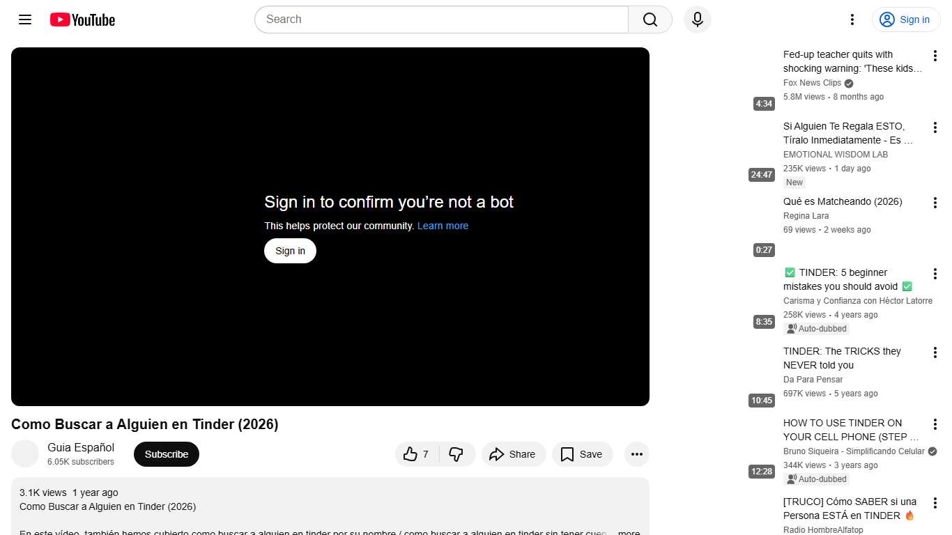 Como Buscar a Alguien en Tinder (2026) - YouTube